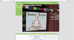 Desktop Screenshot of portlandbuddhistfestival.com